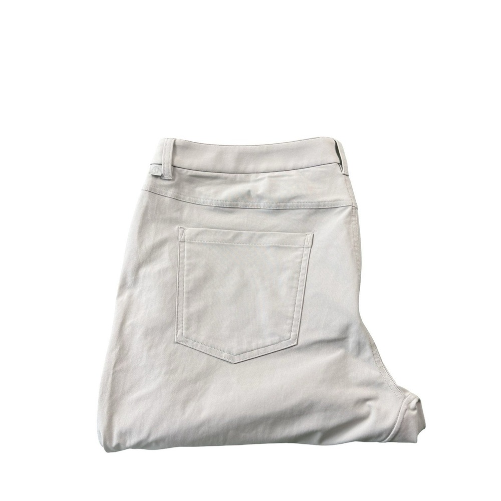 Lululemon Stone Brown 5 Pocket ABC Performance Mens Chino Pant 40x32 LM5AQ9S
